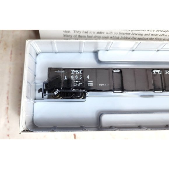 Proto 2000 Series Life-Like Trains 52’ 6” Drop End Mill Gondola Model Train Gift - Picture 7 of 14